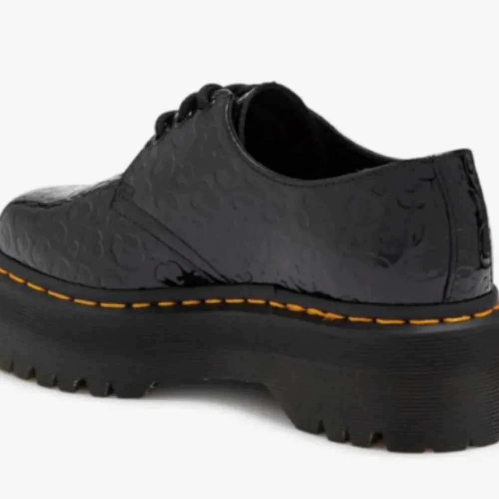 Dr. Martens 1461 Leopard Embossed Platform Oxford RARE FIND Size GreatReviews